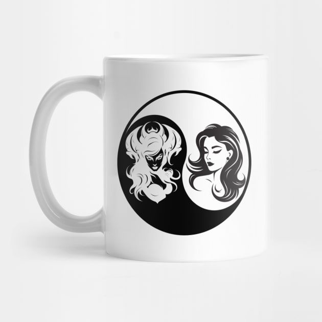 Dark Feminine/Light Feminine-Yin/Yang by The Sacred Feminine